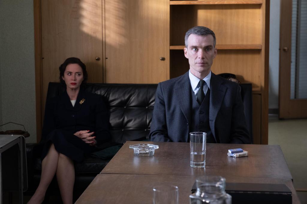 Cillian Murphy y Emily Blunt en Oppenheimer (2023)